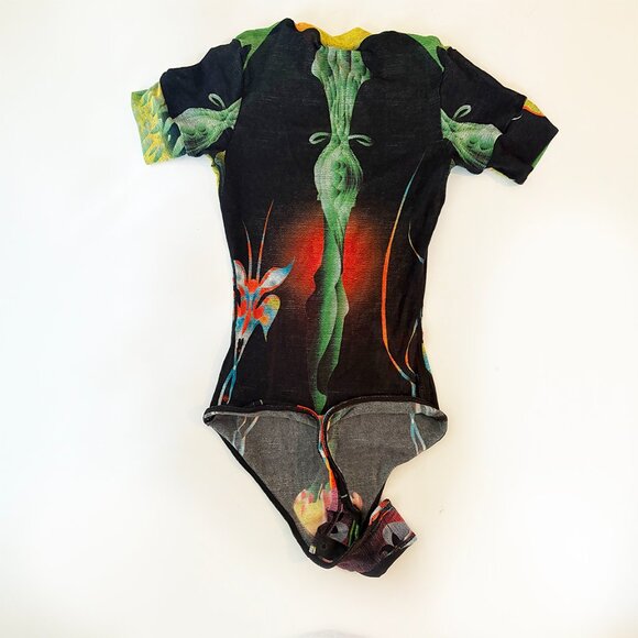 SKIMS Summer Mesh Bodysuit Obsidian Skims_XS - Picture 5 of 10